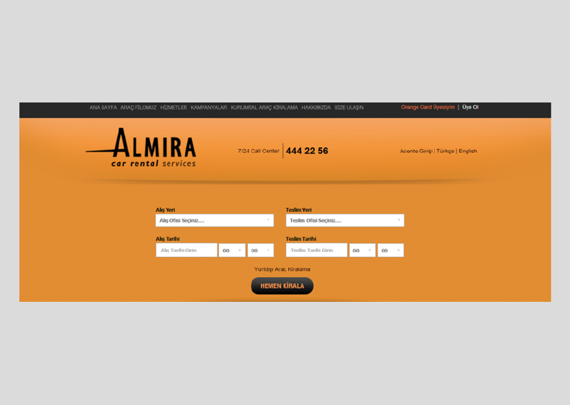 almira rent a car